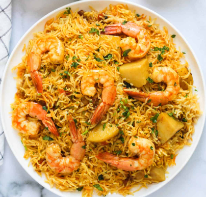 Shrimp Biryani